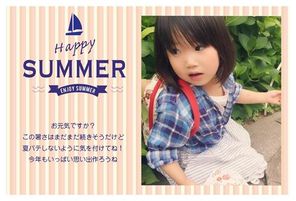 Happy Summer ストライプO